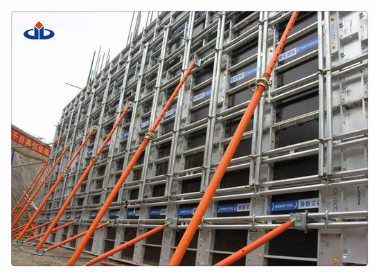 System szalunkowy do konstrukcji metalowych Wielokrotnego użytku szalunki betonowe 60KN / M2 Obciążenie robocze