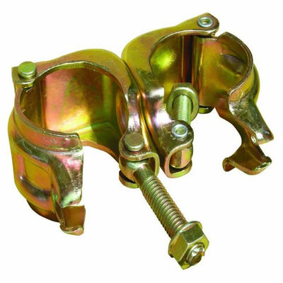 Łącznik kątowy Rusztowanie Łącznik podwójny ocynkowany EN74 Kuta matryca 48,3 × 48,3MM